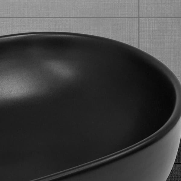 Keramik diskho fåfänga bänkskivan tvättställ bassäng tvättställ 605 x 380 mm