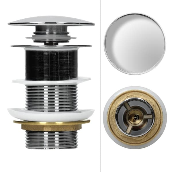 ML-Design Keramisk Vask i Mat Sort Ø 42x13;5 cm m. Afløb; Diamant Design; Rund Opvaskevask; Moderne Håndvask; Vaskeskål; Badeværelsesvask