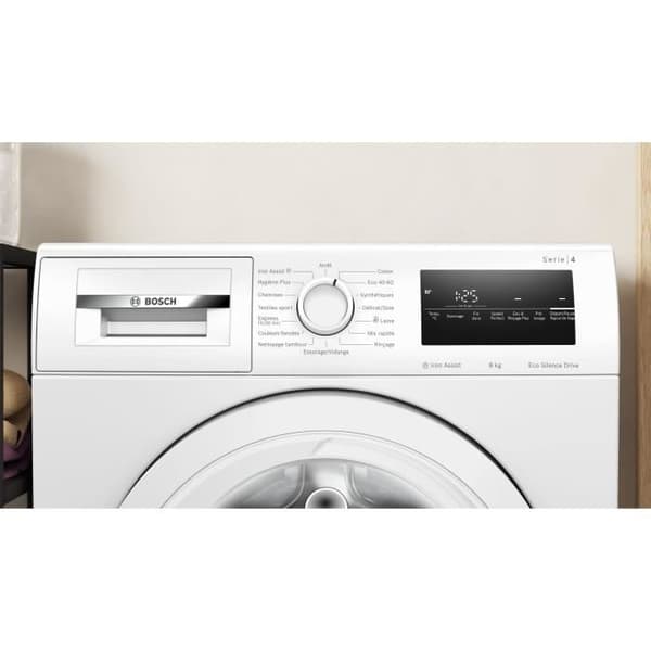 Tvättmaskin - BOSCH - WAN24228FR - 8 kg - 1200 varv/min - Klass A