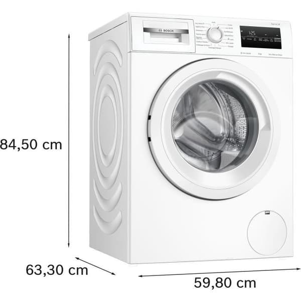 Tvättmaskin - BOSCH - WAN24228FR - 8 kg - 1200 varv/min - Klass A