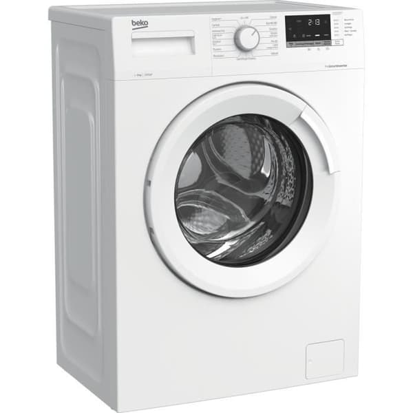 Tvättmaskin - BEKO - WUX81232WIT - 8 kg - A+++ - Frontmatad
