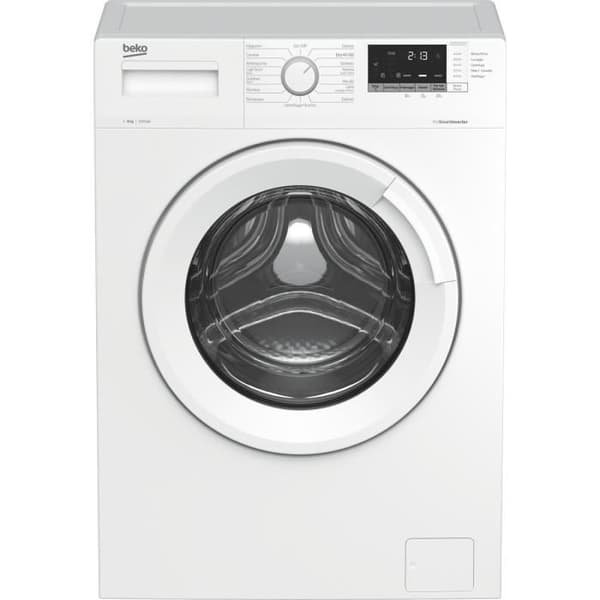 Tvättmaskin - BEKO - WUX81232WIT - 8 kg - A+++ - Frontmatad Vit