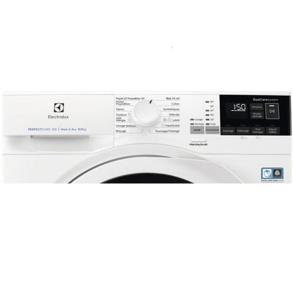 Electrolux Tvättmaskin-torktumlare hyttventil 9/5kg 1400 rpm - EW7W4954CA