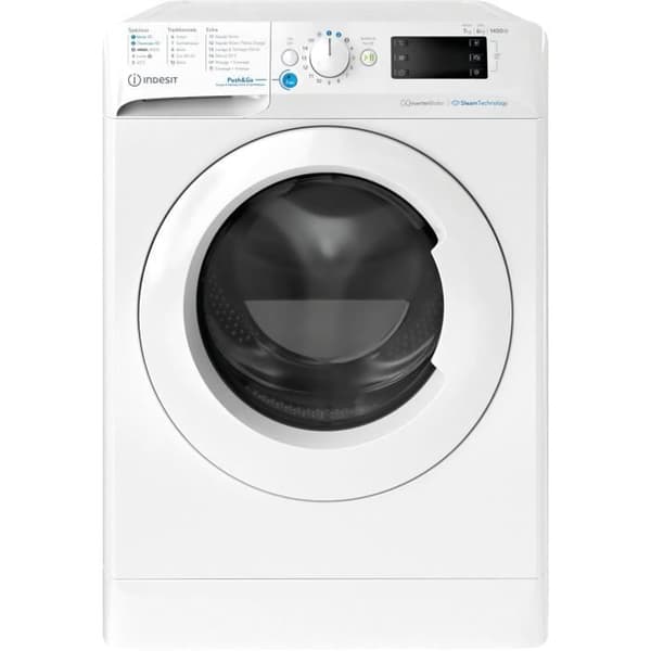 INDESIT BDE76435WVFR tvättmaskin-torktumlare - 7/6 kg - Induktion - L60cm - 1400 rpm - Vit Vit