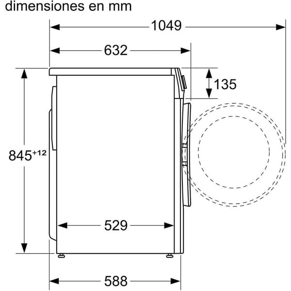 Bosch Edestä Täytettävä Pesukone Wgg254zxes  10 kg