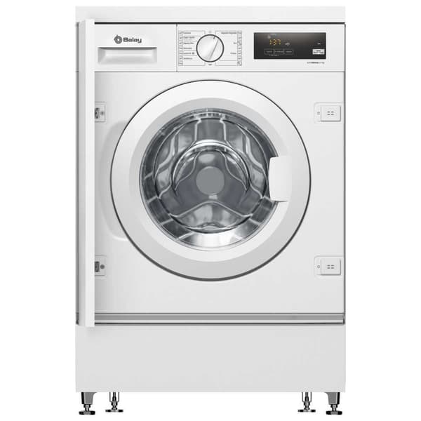 Balay Frontbetjent Vaskemaskine 3ti987b  8 kg Hvid