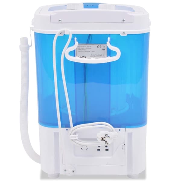 The Living Store mini-vaskemaskine enkelttromle 2,6 kg -  Vaskemaskiner