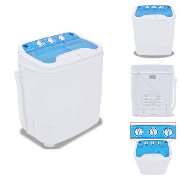 Pesukoneet - Living Minipesukone Kaksi rumpua 5,6 kg