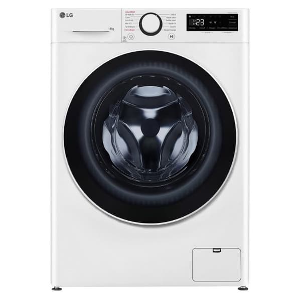 LG F14R50WHS hyttventil tvättmaskin - 11Kg - 1400rpm - Fördröjd slut - 71dB - Klass A - Vit Vit