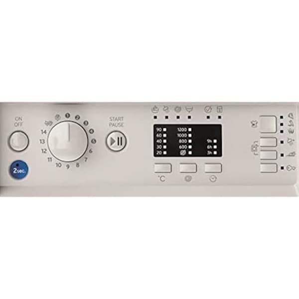 Indesit BI WMIL 71252 EU N bricka Carga front 7 kg 1200 RPM E Blanco Vit