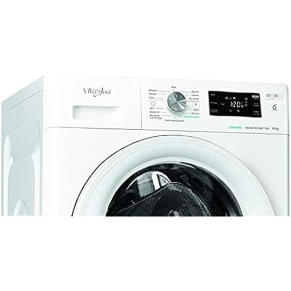 Whirlpool FFB D85 V IT frimonterad frontmatad tvättmaskin, 8 kg, 1200 rpm