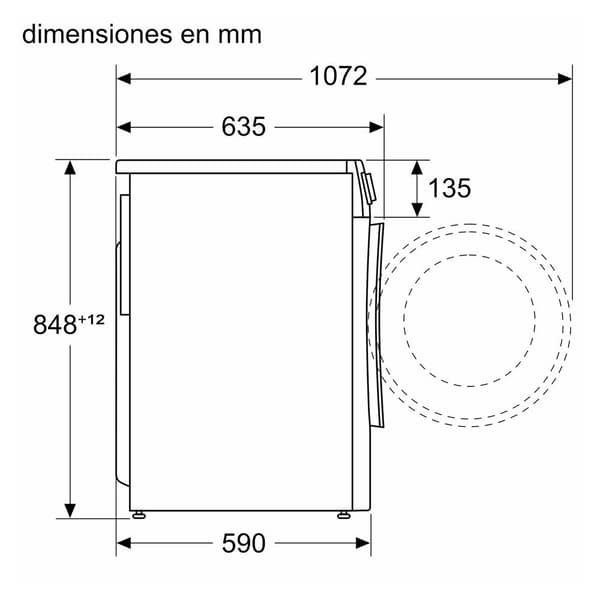 Balay 3tw9105bd Tvättmaskin Med Torktumlare  One Size / EU Plug