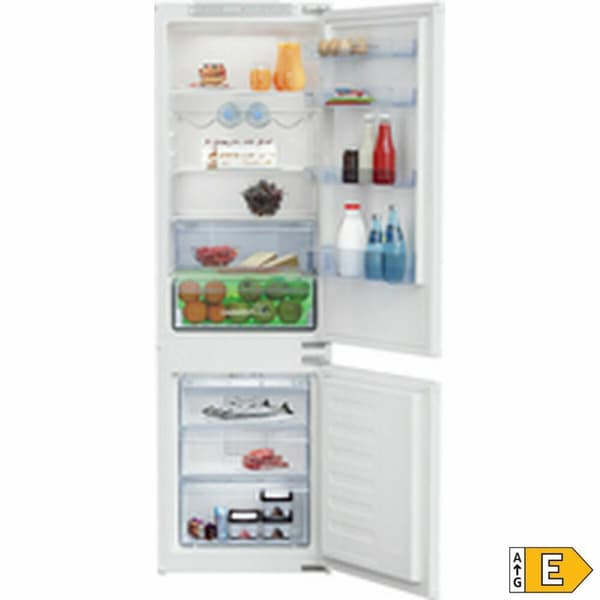 Kombinert kjøleskap BEKO BCHA275E4SN Hvit Flerfarget (178,1 x 54 cm)
