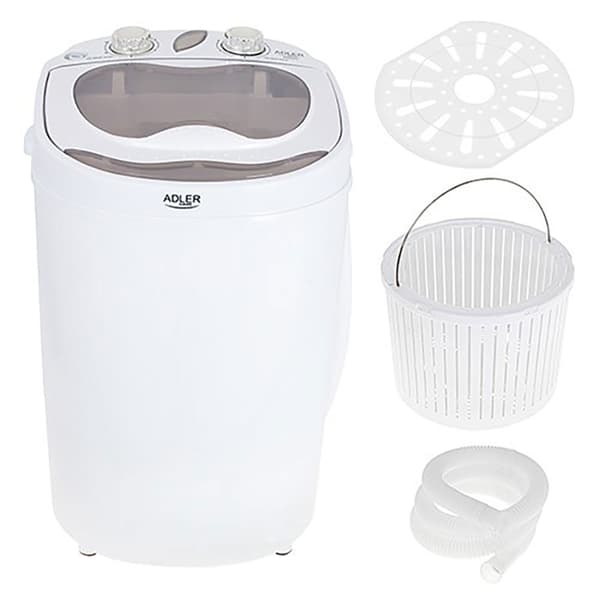 Adler Ad 8055 Topbetjent Vaskemaskine 3 kg / EU Plug