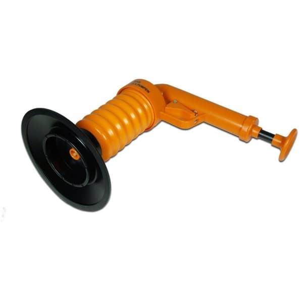 Drain Duster Mekanisk Drain Unblocker Orange/Svart