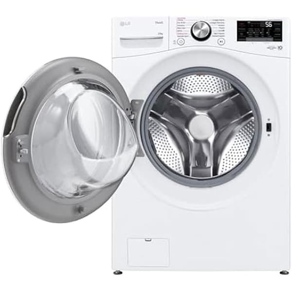 Tvättmaskin - LG - AI DD Steam - Kapacitet 21 kg - Frontmatning - 230 Volt