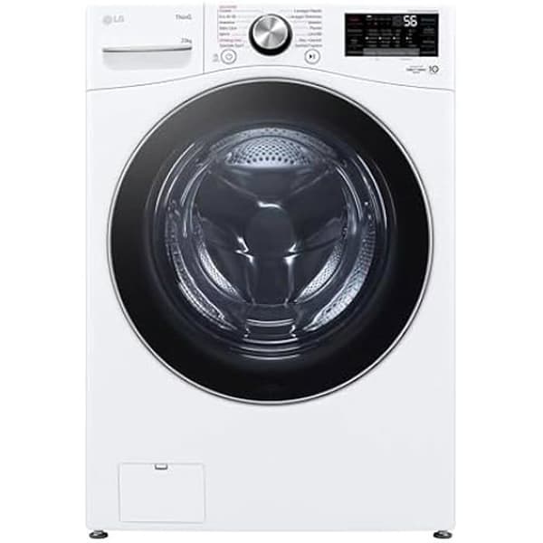Tvättmaskin - LG - AI DD Steam - Kapacitet 21 kg - Frontmatning - 230 Volt