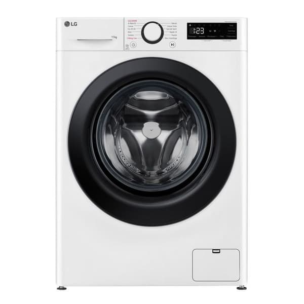 Tvättmaskin - LG - F4R3011NSWB - 11kg - 1400 varv - AI DD - Ångtvätt