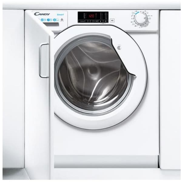 Inbyggd tvättmaskin och torktumlare 485D1E/1-S - GODIS - Kapacitet 8+5 Kg - Centrifugering 1400 rpm - Fördröjd start 24 timmar