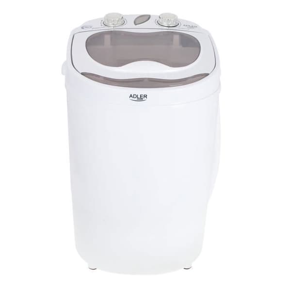 Minitvättmaskin - Adler - AD 8055 - 3 kg - 150W - Spinner 1 kg