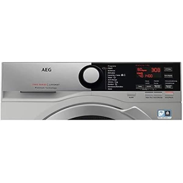 Tvättmaskin - AEG - L7FEE842S - 8 kg - 1400 rpm - Invertermotor - Ångfunktion