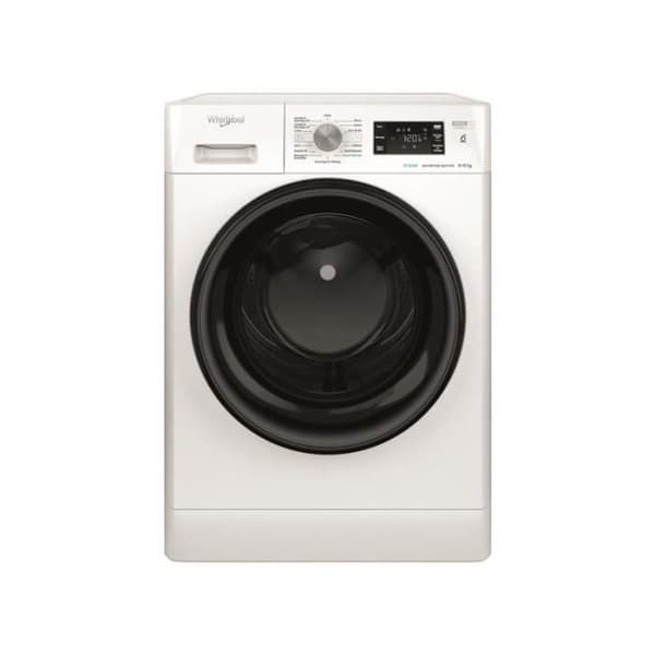 Tvätt- och torktumlare - WHIRLPOOL - FFWDB964489BVFR - 9 kg tvätt - 6 kg tork - Induktionsmotor Vit