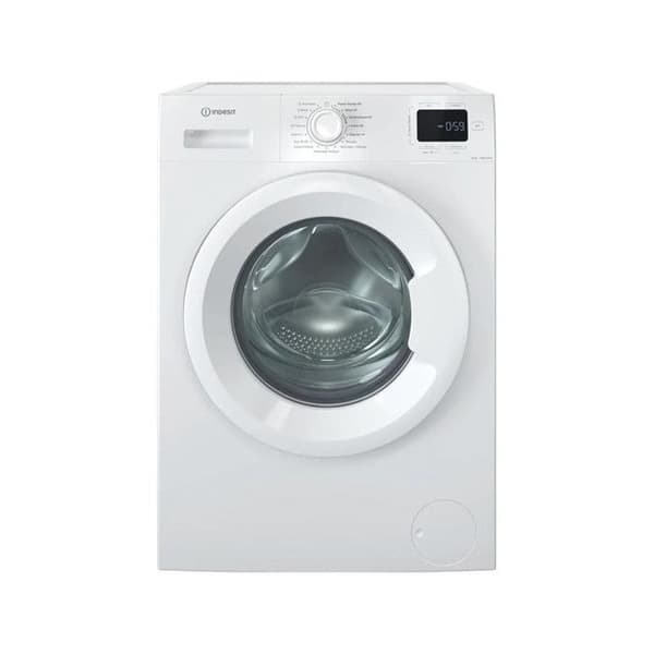 MAL posabel, Framsidan, MIN TID, Vit, 9KG, 1400TRS, Energiklass A, Dig INDESIT - IM964MYTIMEFR Vit