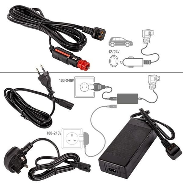 Mini køleskab Yolco ET18 Grøn 45 W 17 L