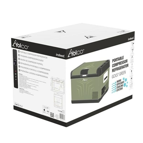 Minijääkaappi Yolco GCX37 Vihreä 50 W 37 L