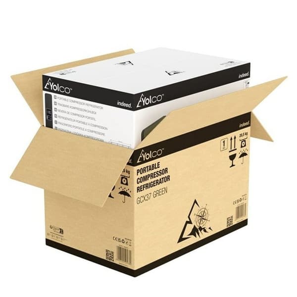 Minijääkaappi Yolco GCX37 Vihreä 50 W 37 L