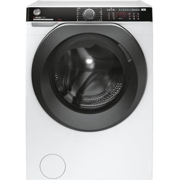 HOOVER HWP 610AMBC/1-S hyttventil tvättmaskin - 10 kg - Induktion - 1600 rpm - Klass A - Ansluten - Ånga - Vit Vit