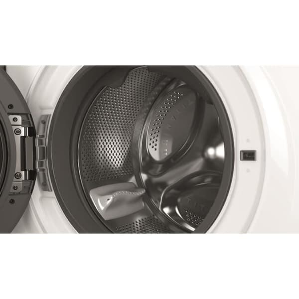 Tvättmaskin med torkfunktion HOTPOINT NDB8635KFR - 8 / 6 kg - Induktion - L60cm - 1400 varv/min - Vit