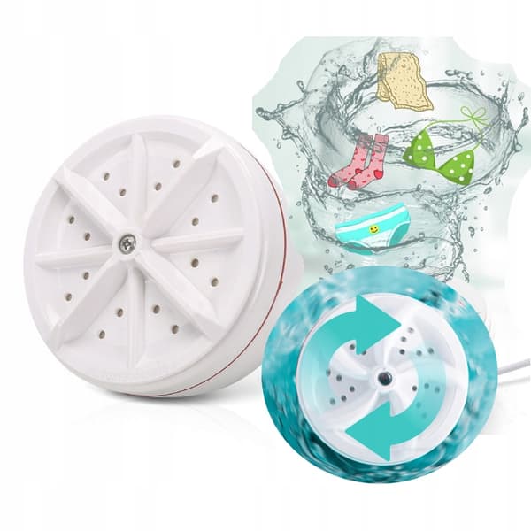 MINI REJSEVASKEMASKINE USB Rejse Spin