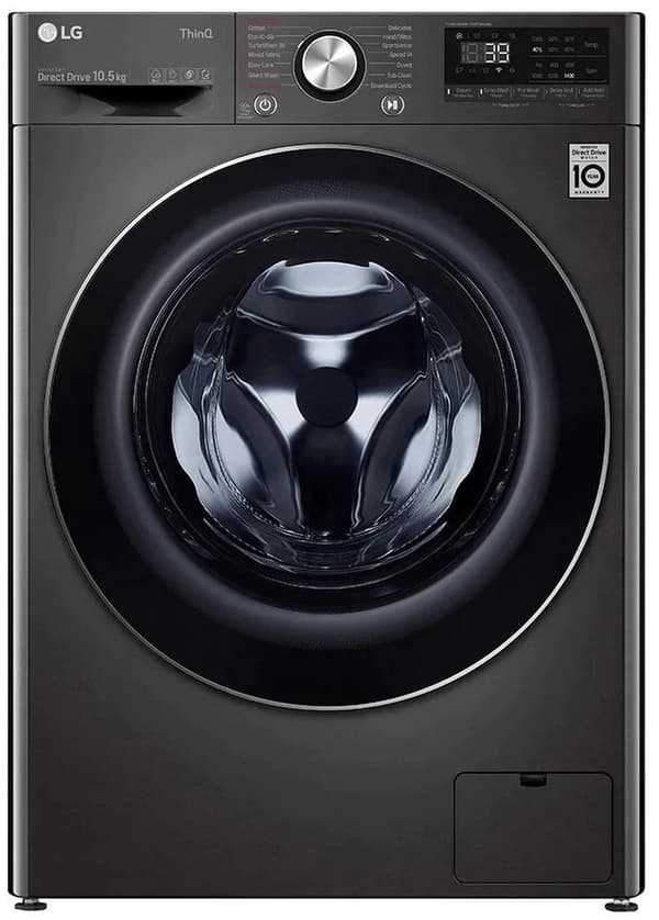 Pesukone LG F4WV910P2SE musta