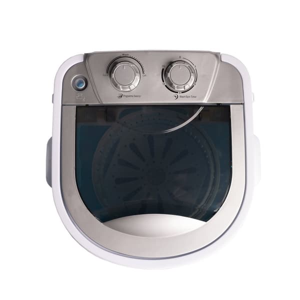 Nexxt Mini Tvättmaskin med centrifug och överladdare – 3 kg