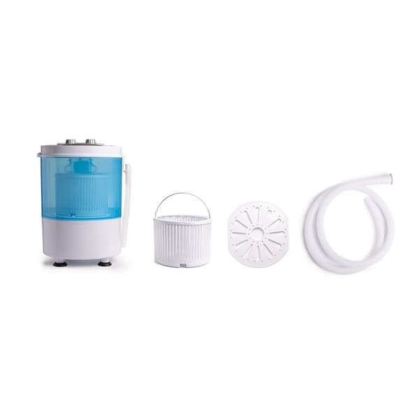 Nexxt Mini Tvättmaskin med centrifug och överladdare – 3 kg