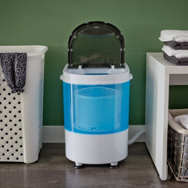 Nexxt Mini Tvättmaskin med centrifug och överladdare – 3 kg