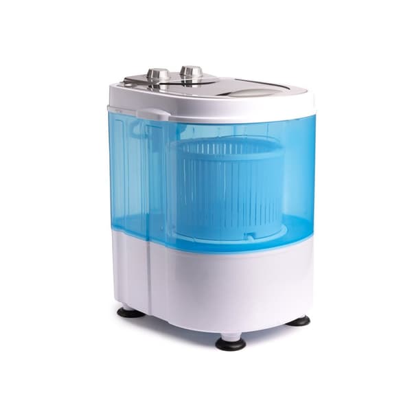 Nexxt Mini Tvättmaskin med centrifug och överladdare – 3 kg