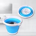 Miniatyrbillede 1 af 6: OBOSOE bærbar vaskemaskine mini foldbar vaskemaskine med USB-forbindelse til camping, lejligheder, sovesale og forretningsrejser