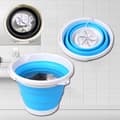 Miniatyrbillede 1 af 7: OBOSOE bærbar vaskemaskine mini foldbar vaskemaskine med USB-forbindelse til camping, lejligheder, sovesale og forretningsrejser