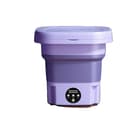 Pikkukuva 1 / 2: Kannettava mini-pesukone, kompakti koko, nopea pesuohjelma,Violetti, EU