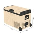 Miniatyrbillede 8 af 11: Mini køleskab Yolco TCX50 Sort Sand 60 W 10 L 40 L 52 L