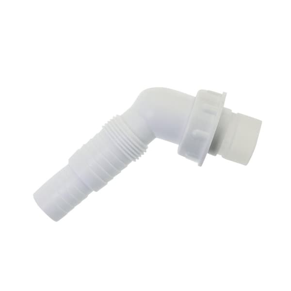 Make Replacement Washing Machine Trap Nozzle White One Size