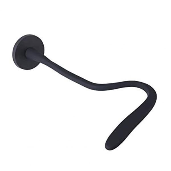 Magnetisk dørstøtte for vaskemaskindør - sort