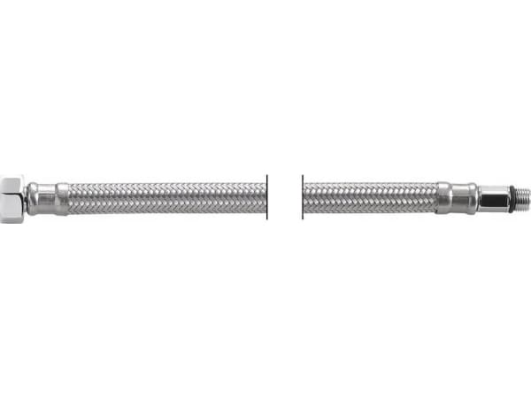 Slange for vaskemaskiner og oppvaskmaskiner ARKAINSTALLATIONS Kranslange 3/8" 600mm Arka Duro-Flex DF-293834 38BAT-L17-600mm med flette i rustfritt s