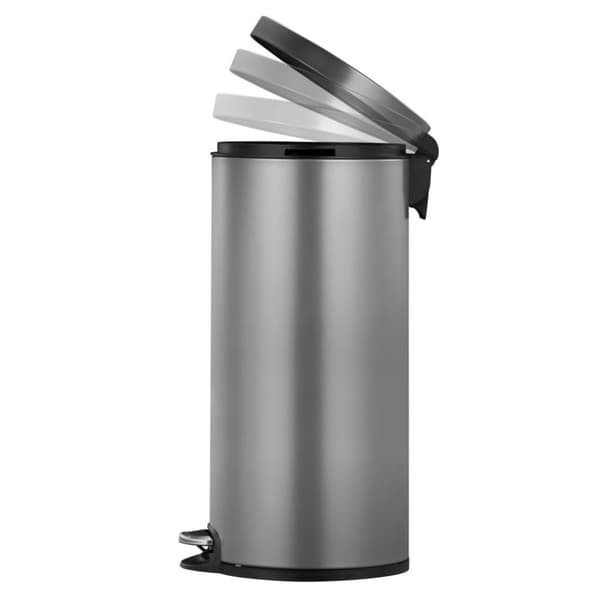 EKO pedalspand Serene 30 l platiniumgrå