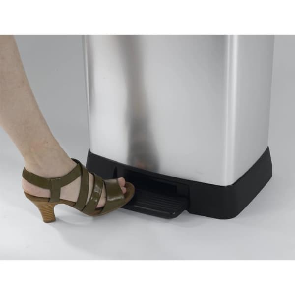 Curver Pedalhink dubbel Deco 23L+23L silver