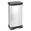Miniatyrbillede 1 af 11: Curver dobbelt pedalspand Deco 23 l +23 l sølvfarvet