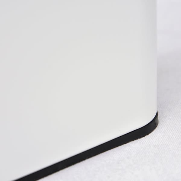 Affaldsspand, 29.2x14x32 cm, Hvid
