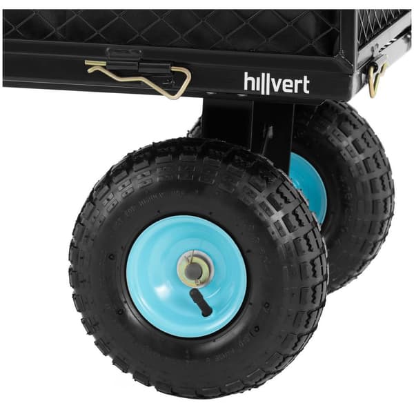 Hillvert Trädgårdsvagn - Hopvikbar - 300 kg